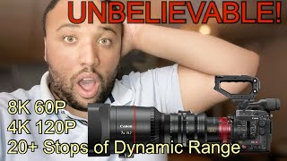 3 New Cinema Cameras | Canon is not Playing | 8K60p and 20+ Stops of Dynamic Range