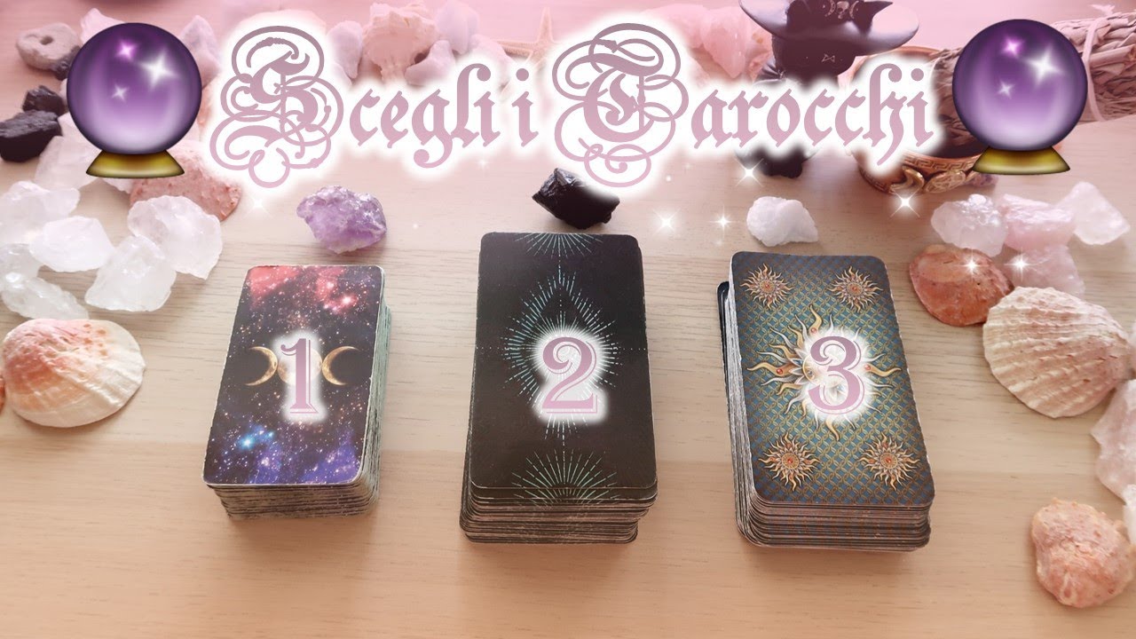 Pensa ad una persona ed ascolta il messaggio 🔮 Scegli i tarocchi 🔮