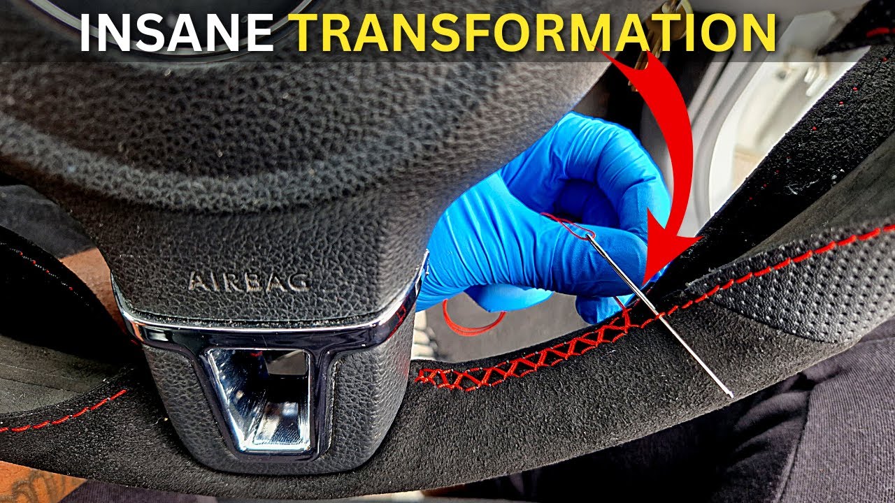 VW STEERING WHEEL COVER INSTALLATION YouTube