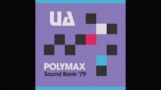 Universal Audio PolyMax - Sound Bank '79 - Vintage Patches