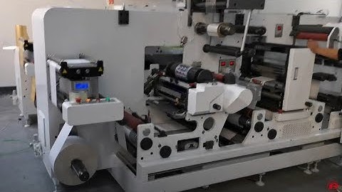 DBGS-370B Intermittent Label Printing Die Cutting Machine