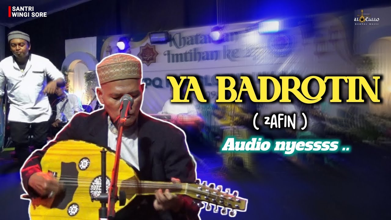 YA BADROTIN zafin gambus || EL CAZZO gambus music 