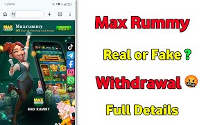 Max Rummy Game App Review | Max Rummy Game Real or Fake | Max Rummy Dark Reality Explained | Max screenshot 5