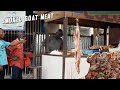 Smoked goat meat in kinshasa ntaba  congolese street food