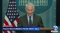 Dr. Anthony Fauci was hospitalized with West Nile Virus and is now recovering at home thumbnail