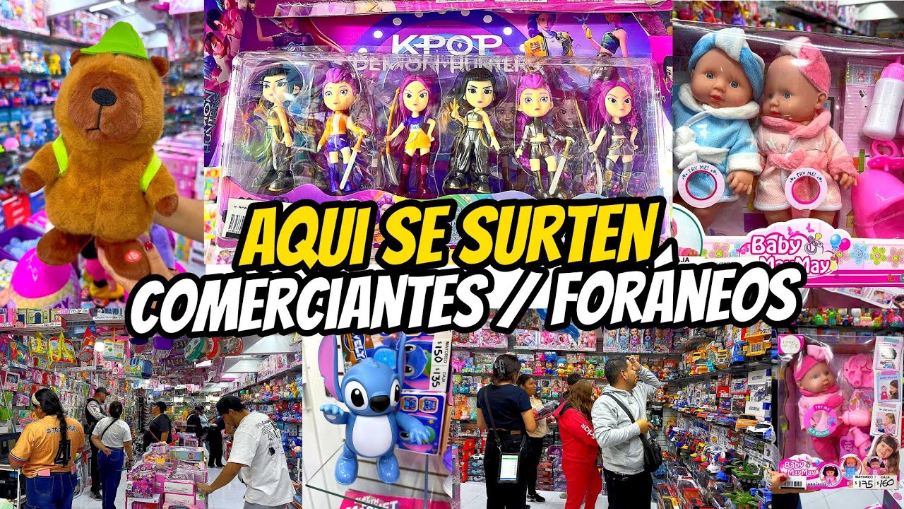 🪀TIENDOTA Importadora de JUGUETES mas BARATOS en la CDMX 😱 Sin INTERMEDIARIOS | Las GUERRERAS K-POP