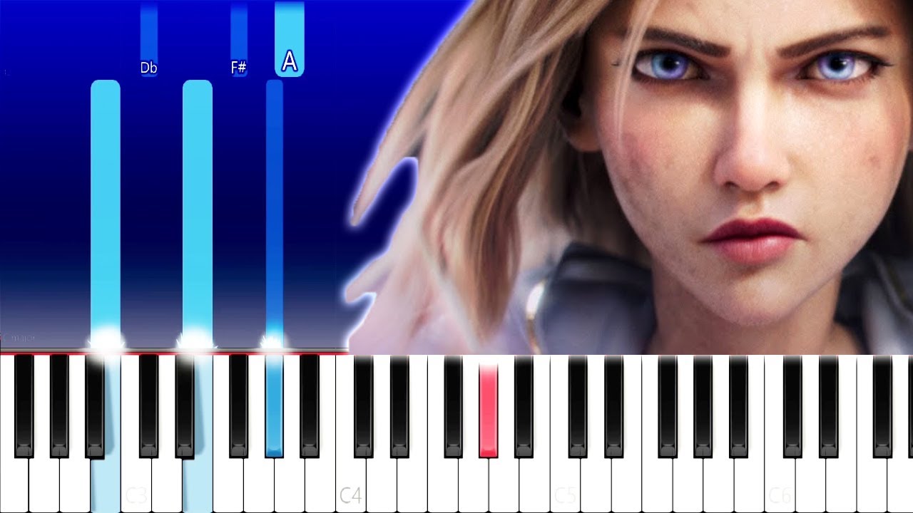 League of Legends, 2WEI, Edda Hayes - Warriors (Piano Tutorial)