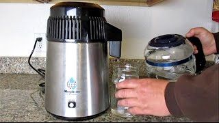 How To Easily Distill Water At Home Using The Megahome Countertop Water Distiller Model: MH943SB