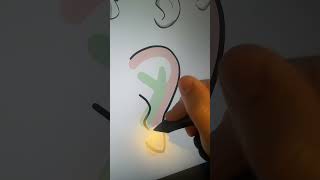 How to draw the ear!