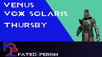 Warframe Guide 2021 - Vox Solaris - Part 2 - Thursby