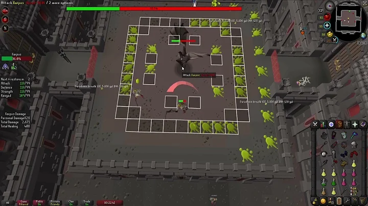 Xarpus Melee Guide in Under 1 Minute || OSRS || 2tick rick