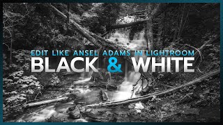 How to Edit Like ANSEL ADAMS || Lightroom B&W Tutorial screenshot 3