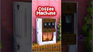 Coffee Machine In Minecraft! ☕