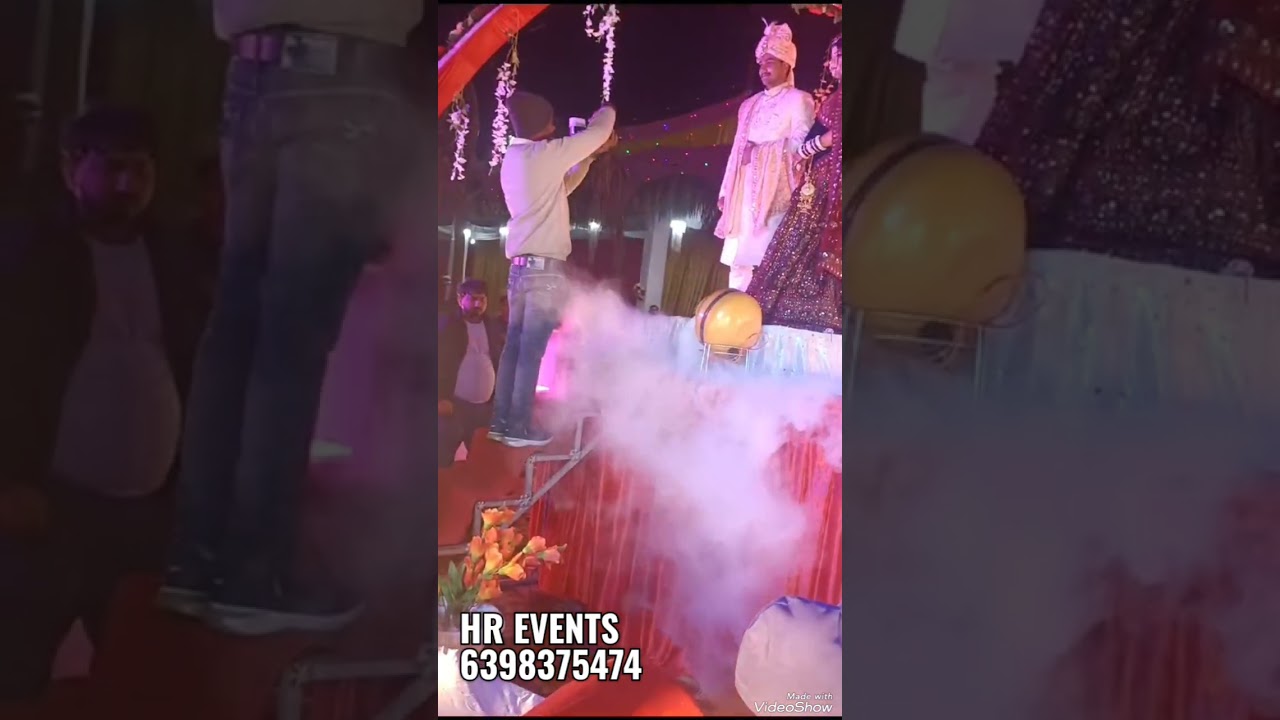 Umbrella jaymala stage (HR EVENTS WEDDING PLANNER).6398375474.. dibiyapur 