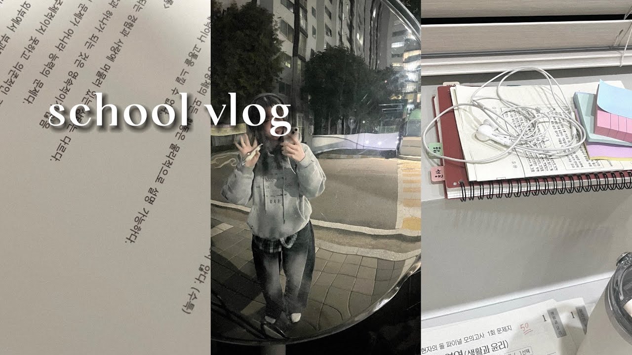 vlog. 야 수능 5일 남았대;;