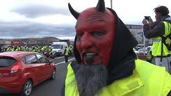 Les Gilets jaunes manifestent dans la zone commerciale d'Aubière