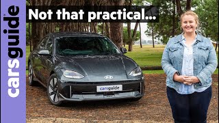 Family fit 2023 Hyundai Ioniq 6 EV review: Dynamiq | New Polestar 2 electric car rival tested by 3