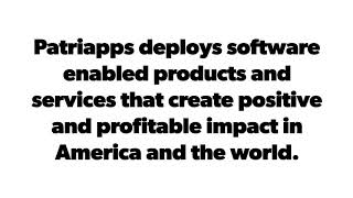 Patriapps - Software with a Mission screenshot 2