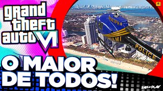 Cassi on X: 🚨RUMOR🚨 Imagem mostra o quão maior o mapa de GTA 6 pode ser  comparado ao GTA 5 Enquanto a Rockstar tem mantido silêncio sobre GTA 6, os  fãs têm