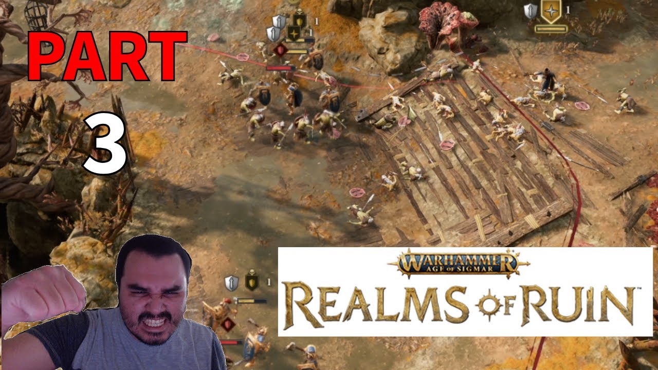 Warhammer Age of Sigmar Realms of Ruin - Gameplay 3 - "Dude, I got owned"