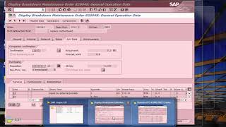 SAP || PM ||  External Service Delivery  Receipt