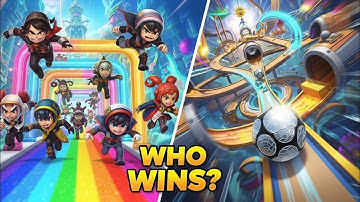 Count Master Run vs Going Balls 3D | Epic Obstacle Race Challenge 2025| #CountMasterRun#GameyFunTV