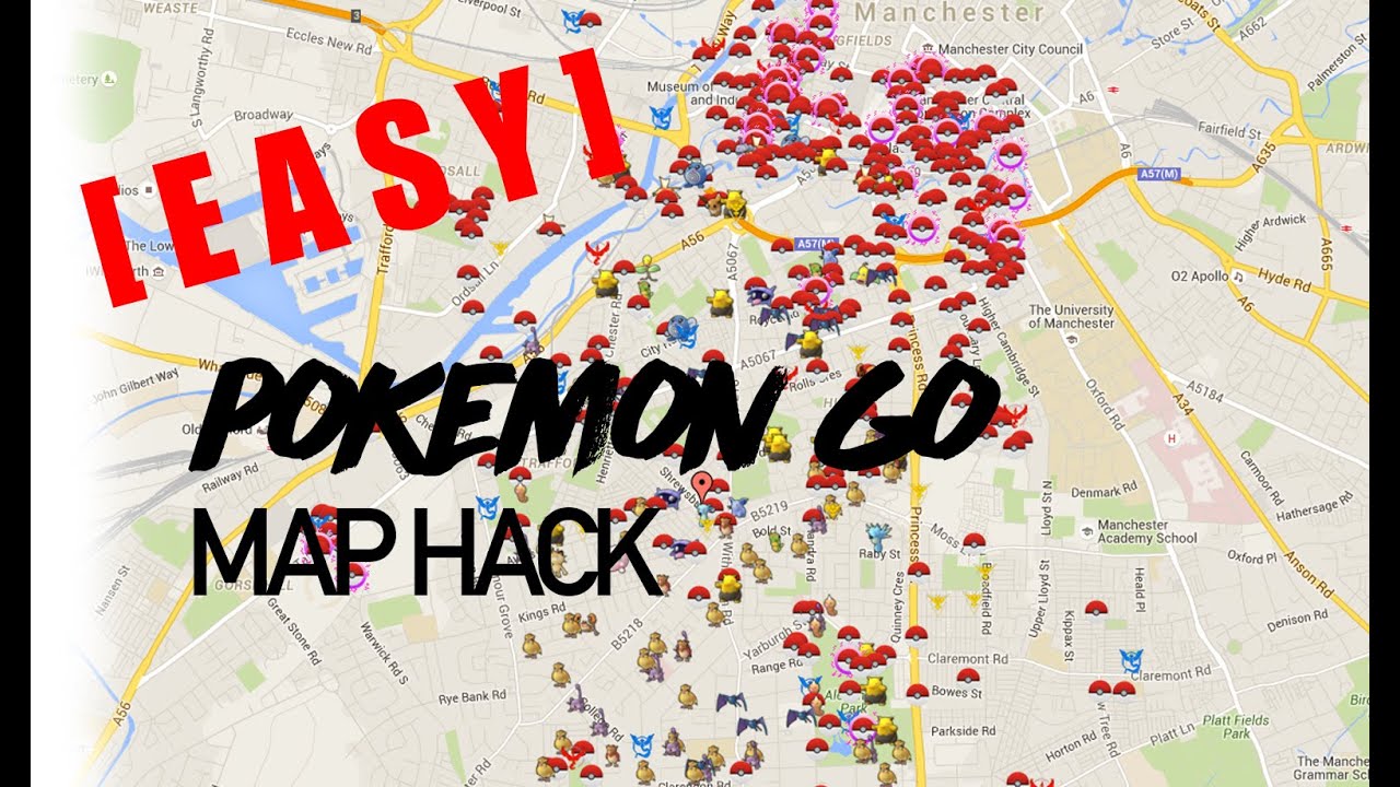 Pokemon GO MAP HACK! Show All Pokemon LOCATIONS Around You On MAP 