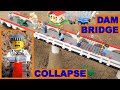 LEGO FOOTBRIDGE Collapse and DAM Breach – SPEED BUILD - Episode 8