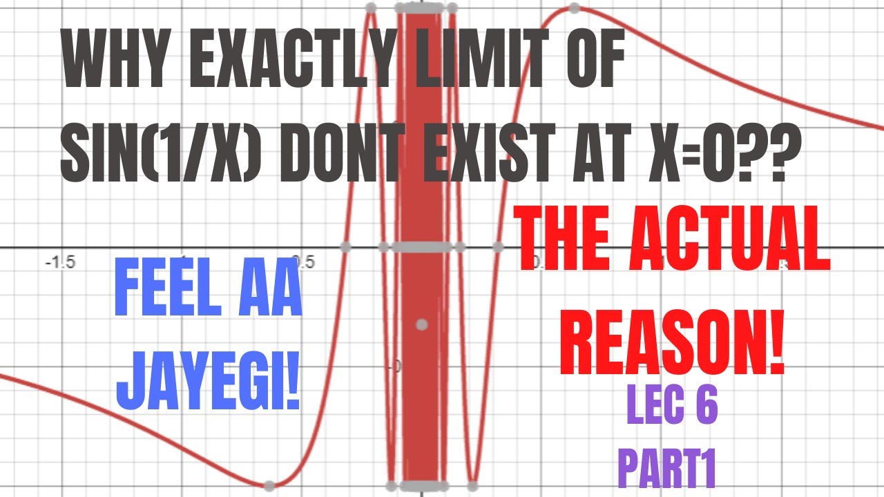 Why Exactly Does Limit Of Sin 1 x Dont Exist And Whats All Those Why Exactly Does Limit Of Sin 1 x Dont Exist And Whats All Those