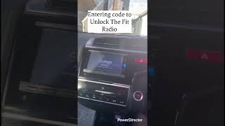 How to fix locked Honda FIT RADIO (Japanese gathers-vxm-174vfi