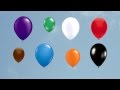 The balloon song for learning colors  little blue globe band