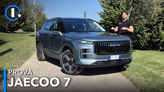 Jaecoo 7: la SUPER HYBRID da 1.200 km di autonomia