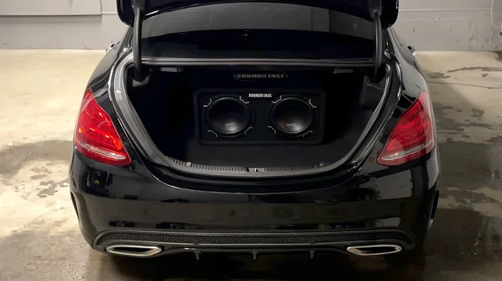 My New Subwoofer Setup: Mercedes Benz C300 (Loud Bass)