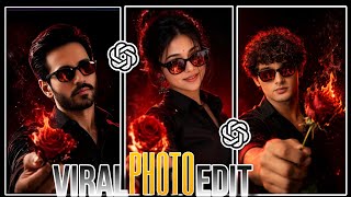 Trending Rose Holding Photo Editing | Chatgpt Rose Holding Prompt | Ai Photo Editing #newtrend #ai  screenshot 4