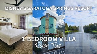 Disneys Saratoga Springs Resort & Spa | 1 Bedroom Villa ROOM TOUR | Walt Disney World Resort