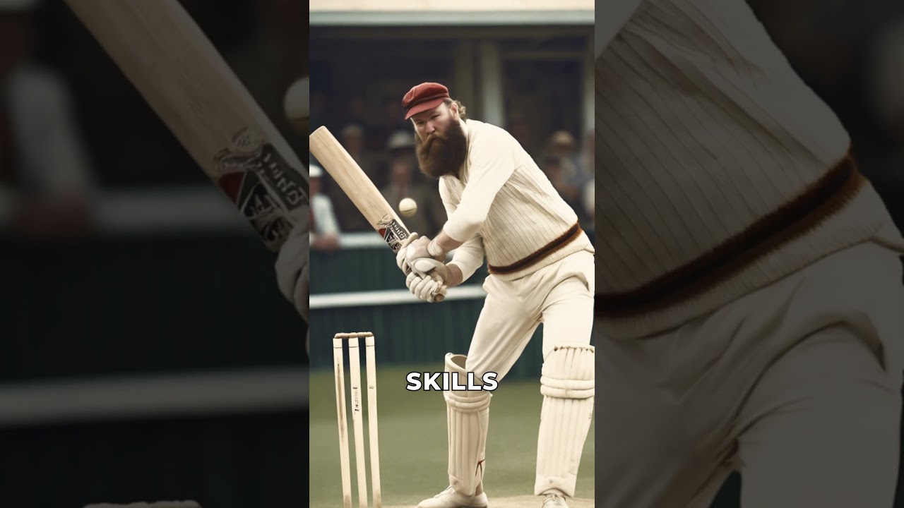 The Legend of W  G  Grace😱 #cricketlegends #grace