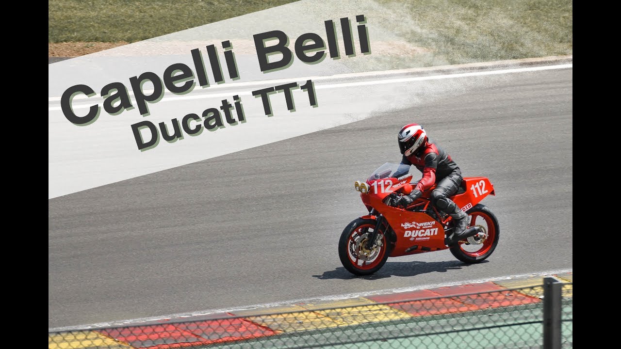 Aragon - European Classic Series 2017 - Capelli Belli auf Ducati TT1