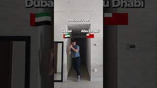 Dubai Vs Abu Dhabi