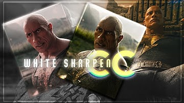 White sharpen CC PACK 🔥 | FILM EDIT CC PACK | alight motion xml | GORDEXX