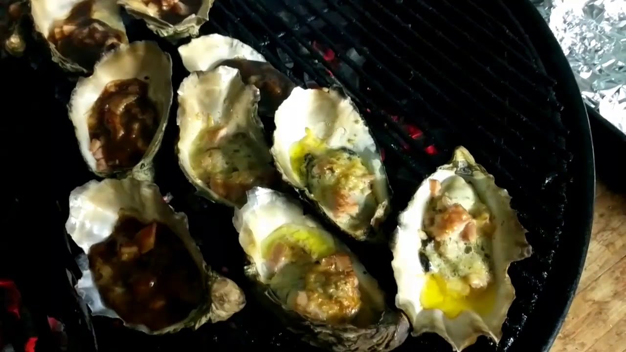 Smoked oysters Kilpatrick on the er YouTube