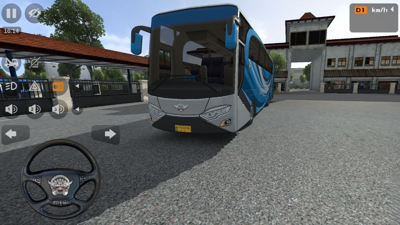 Indonesia Coach Bus Driving Simulator - Euro Bus Simulator 2025 Gameplay #41