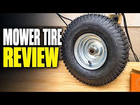 15×6.00-6 Riding Mower Tires: A Pre-Install review video preview