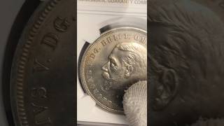 СРАВНИЛ СЛАБЫ NGC И ННР! СЕРЕБРЯНЫЕ МОНЕТЫ АНГЛИИ #доллар #коп #нумизматика #coin #money #золото