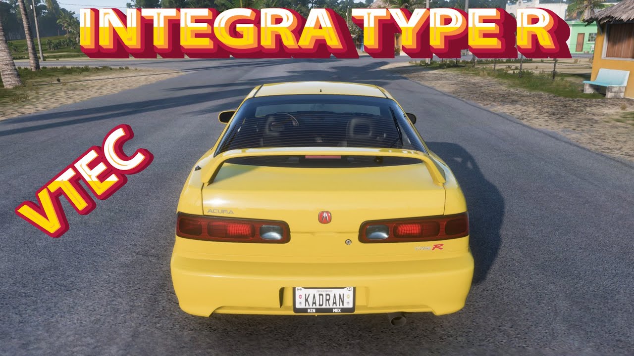 Acura Integra Type R ile Vtec Çılgınlığı | Forza Horizon 5 - YouTube