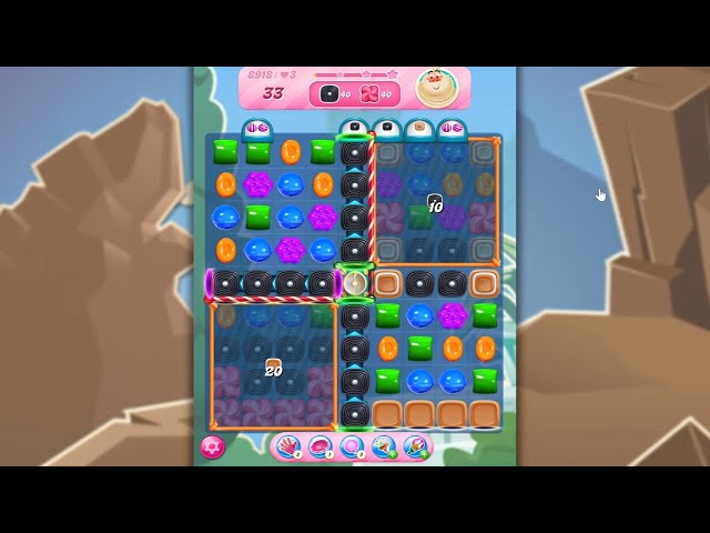 Candy Crush Saga LEVEL 8918 NO BOOSTERS (new version)🐟☑️ - YouTube