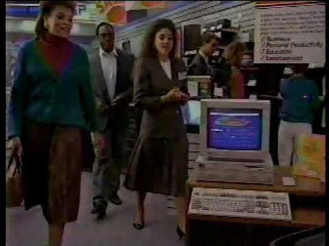 1991 Radio Shack commercial - slow, expensive computers