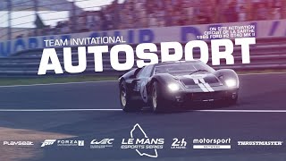 REPLAY - Le Mans Esports Series: Autosport Pro Teams Invitational Race