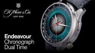 Endeavour Flyback Chronograph Dual Time Date - H. Moser & Cie. // 1730-1200