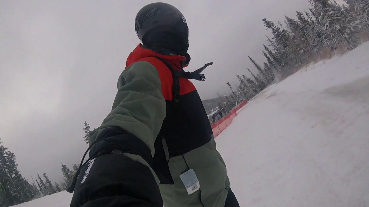 Snowboarding at silver mountain - YouTube