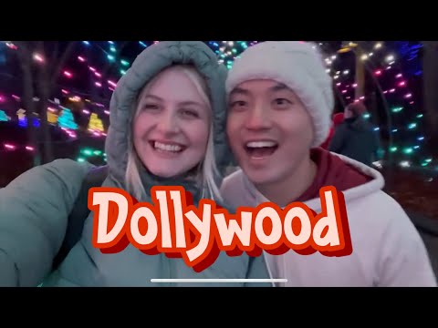 中美夫妇过节，在美国最好的主题公园？BEST Theme Park for Christmas in the USA!